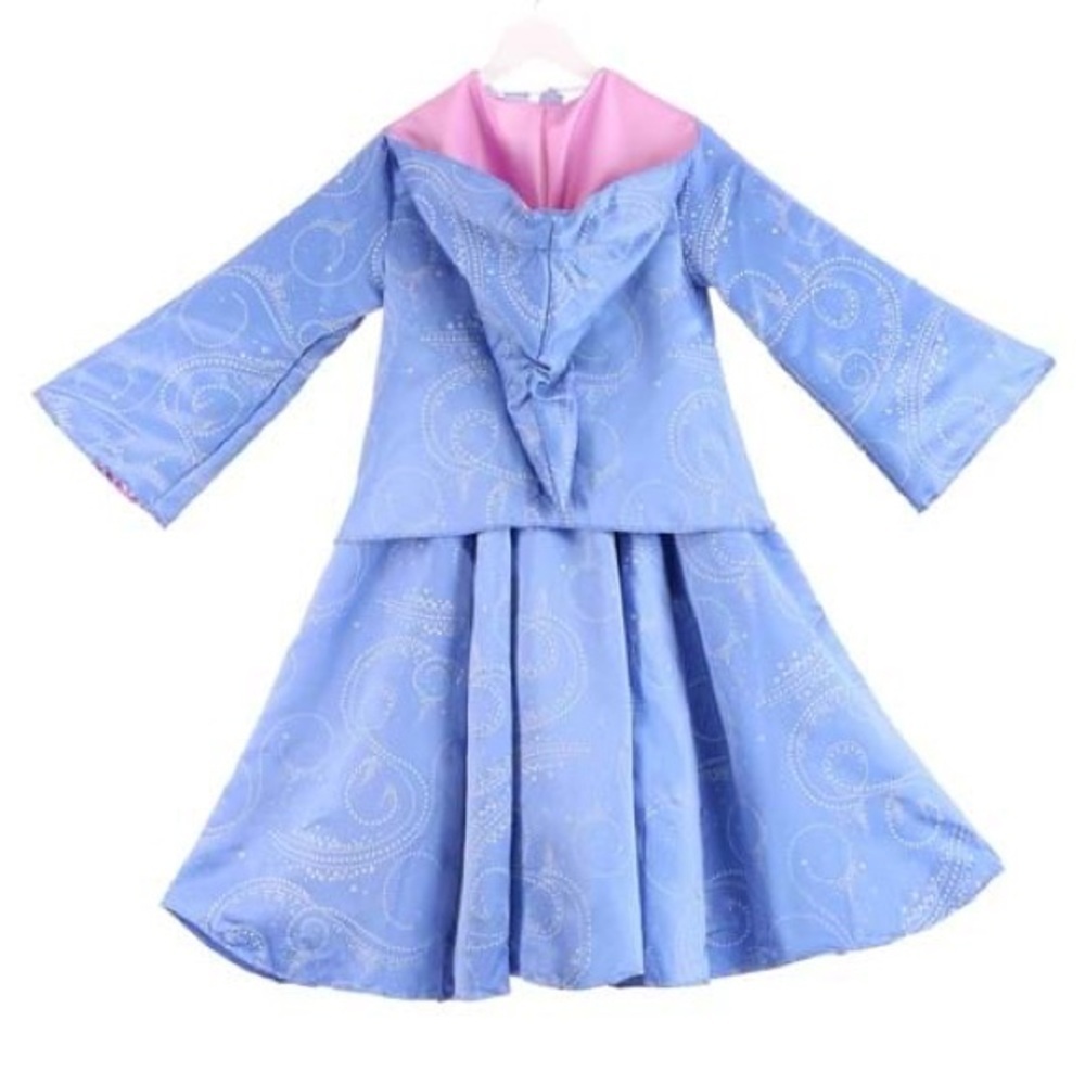 Disney Cinderella fairy  2 piece hooded Godmother custome - Picture 4 of 16